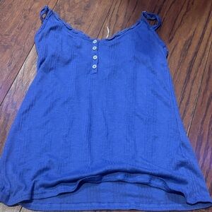 PINK Victoria's Secret Blue Camisole